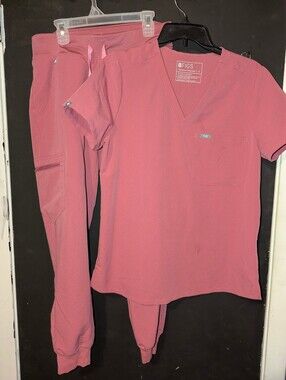 FIGS Women's V-Neck Scrub Top & Jogger Set Limited Edition